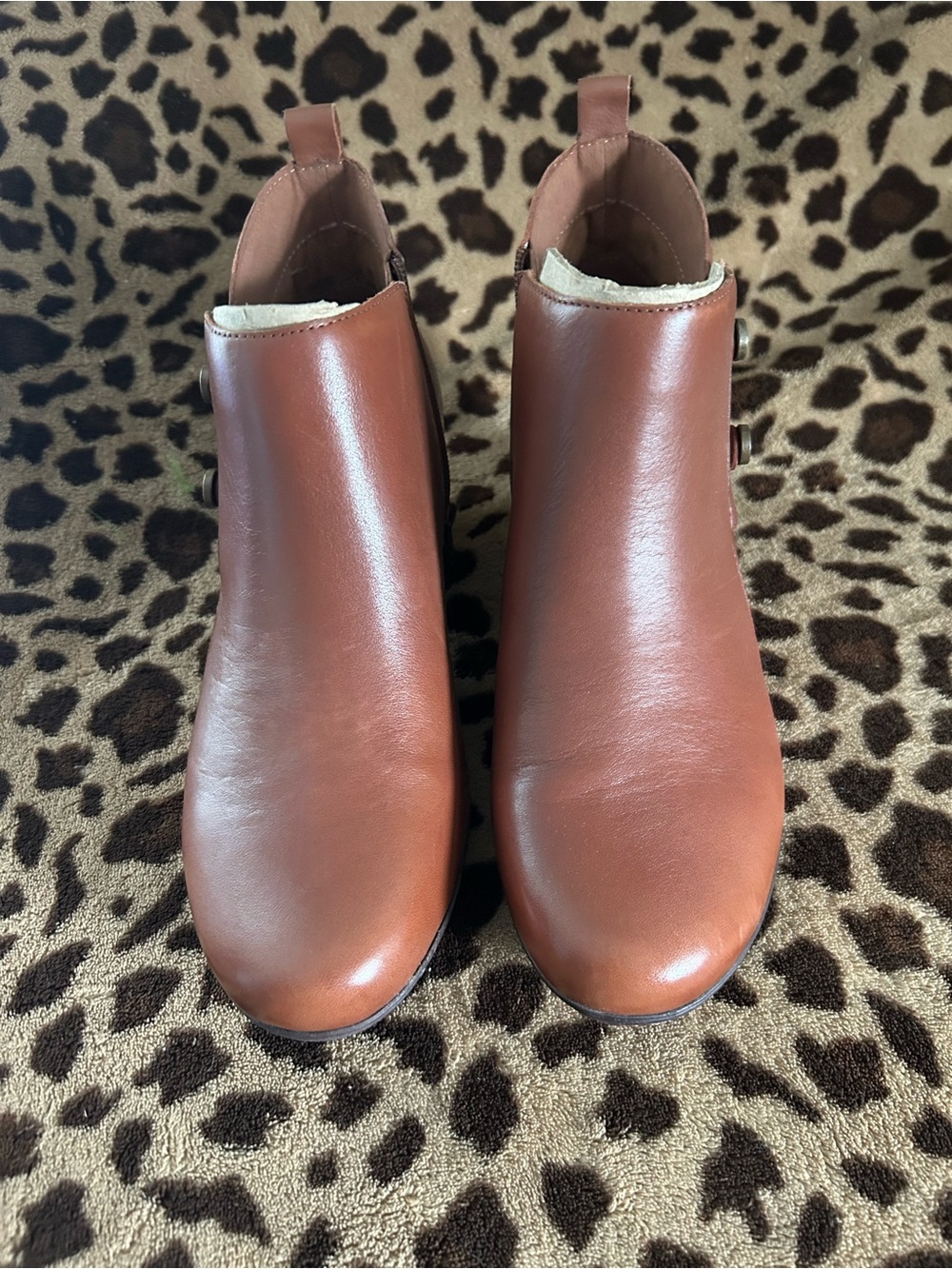Gorgeous Cognac leather Ankle Boots | Women’s 9M